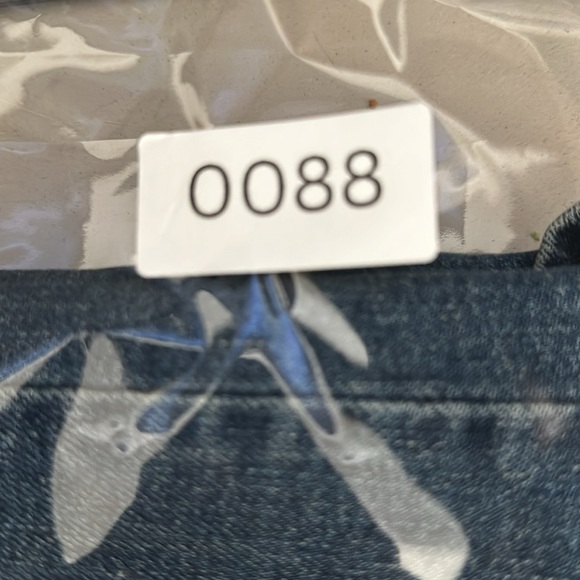 Gap Denim Maxi Skirt With Washwell Size 12 Blue Fitted High Rise Front Split - Picture 11 of 11